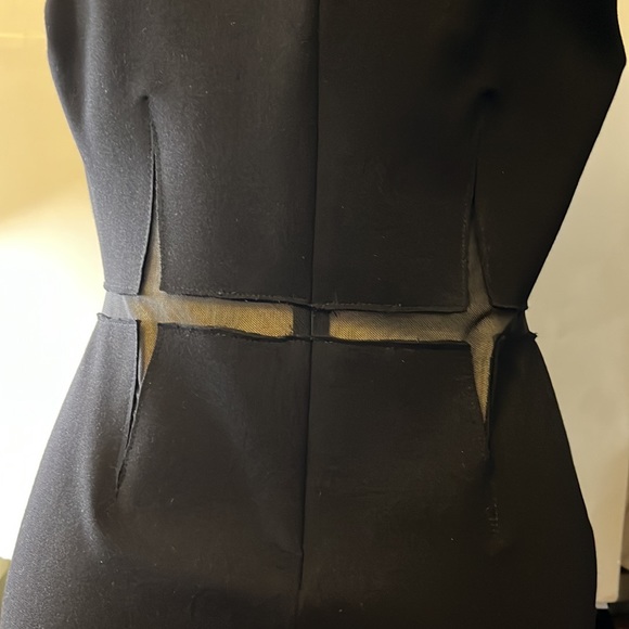 Anthropologie Bailey 44 Cut Out Sheath Mini Dress, Black, Medium - Picture 9 of 13